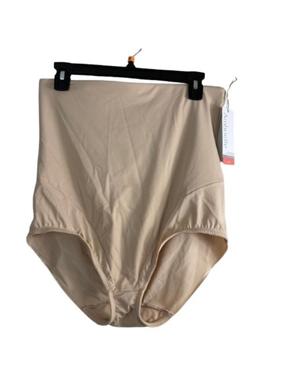 NEW Ambrielle Back Magic High-Waist Brief Beige Sz 3X